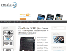 Tablet Screenshot of mobo.pl